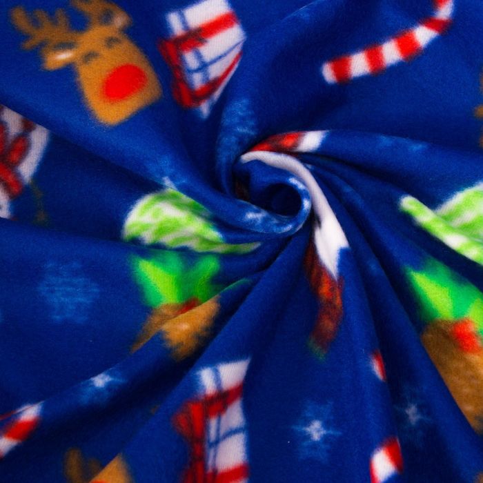 Плед "Экономь и Я" 150х180 см Новогодние забавы