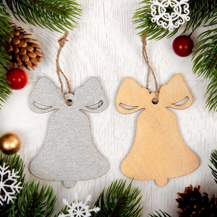 Набор подвесок "Колокольчики", 2 шт.