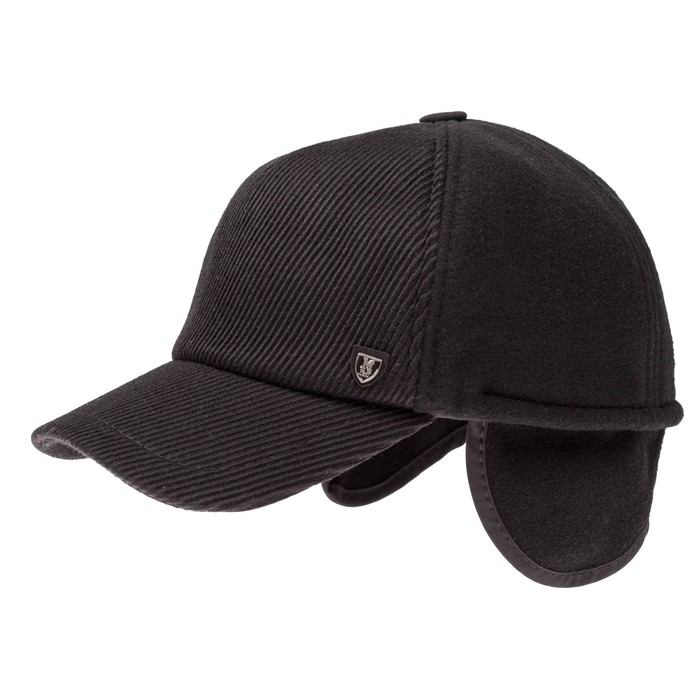 Бейсболка, размер 60-61, цвет чёрный, 144.617.532