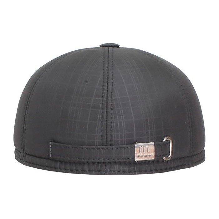 Бейсболка, размер 60-61, цвет чёрный, клетка, 156.241.072