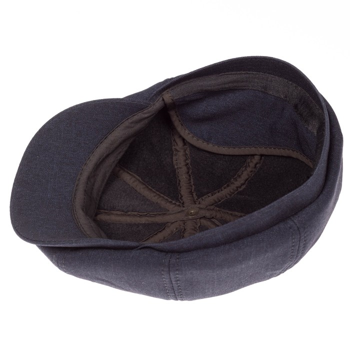 Кепка мужская "Восьмиклинка", размер 61, цвет чёрный, 420.964.532