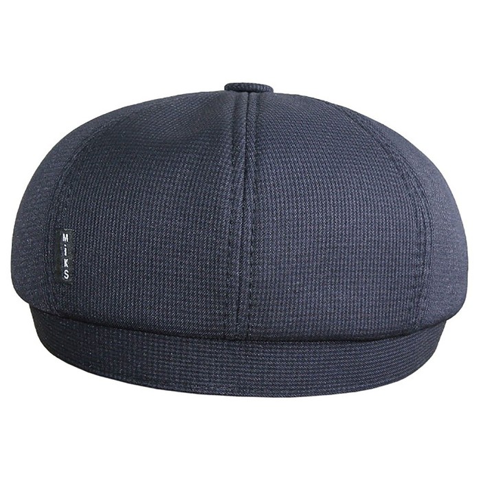 Кепка мужская "Восьмиклинка", размер 61, цвет чёрный, клетка, 420.969.532