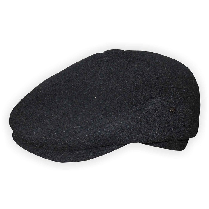 Кепка мужская "Классика", размер 60, цвет чёрный, 611.730.522