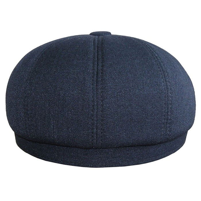 Кепка мужская "Классика", размер 61, цвет синий, 611.964.552