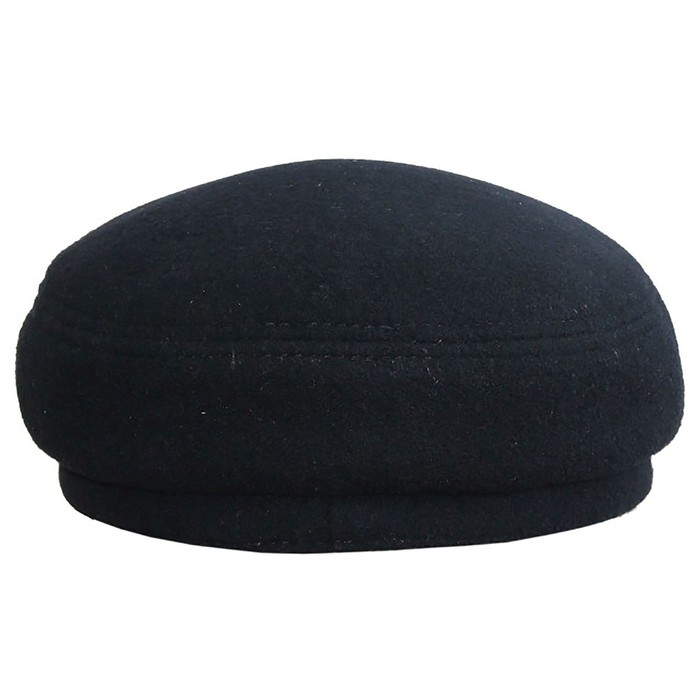 Кепка мужская "Капитанка", размер 63, цвет чёрный, 701.730.542