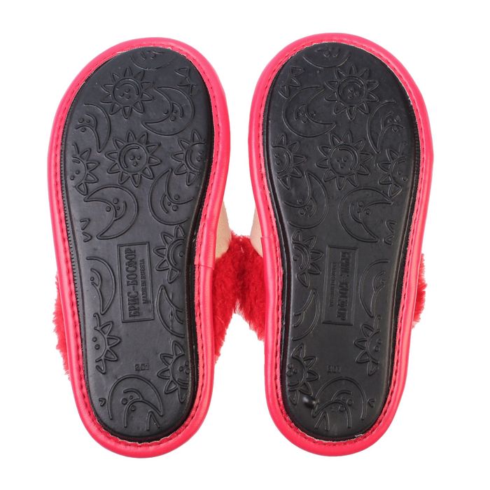 Тапочки детские арт. 368-14 (красный) (р. 33)