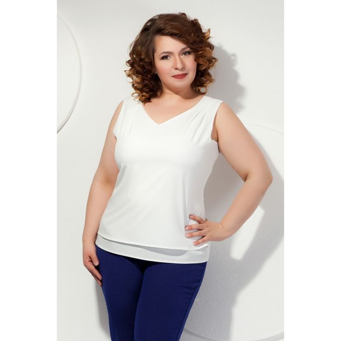 Блуза женская, размер 46, цвет молочный  Б-181