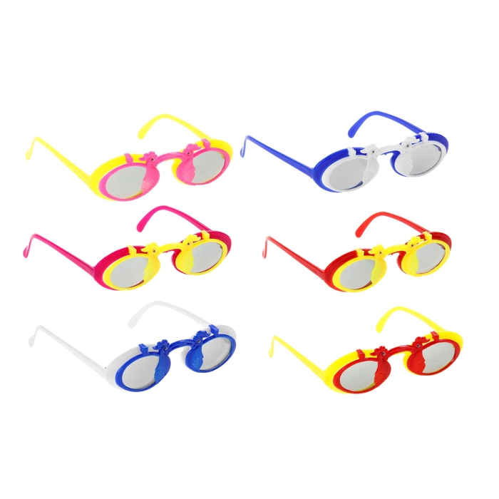 Очки детские - открывашка "Петушок", цвета МИКС