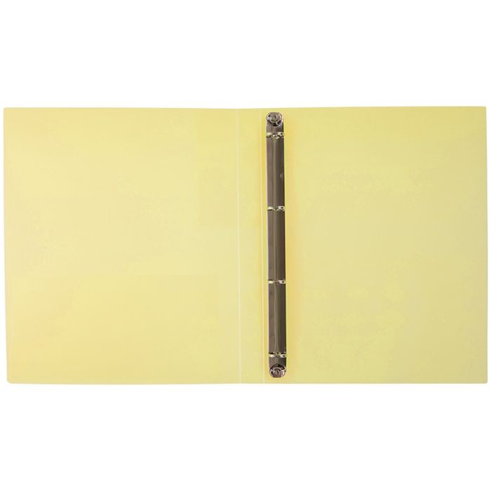 Папка на 4 кольцах А4 пластиковая, 25 мм, 700 мкм Berlingo Neon, неоновая оранжевая