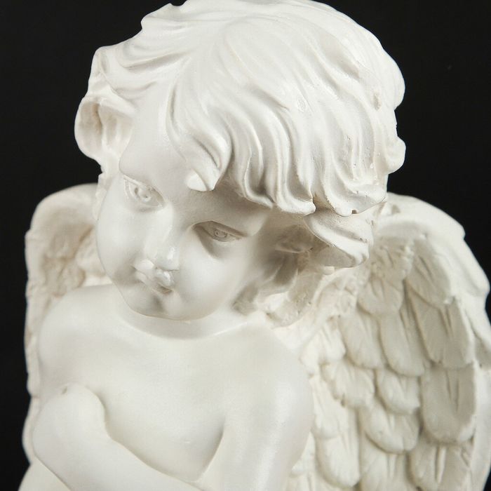 Фигура светящаяся "Амур на шаре" 42см