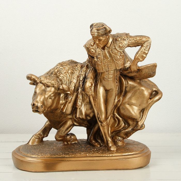 Фигура "Коррида" бронза 36х20см