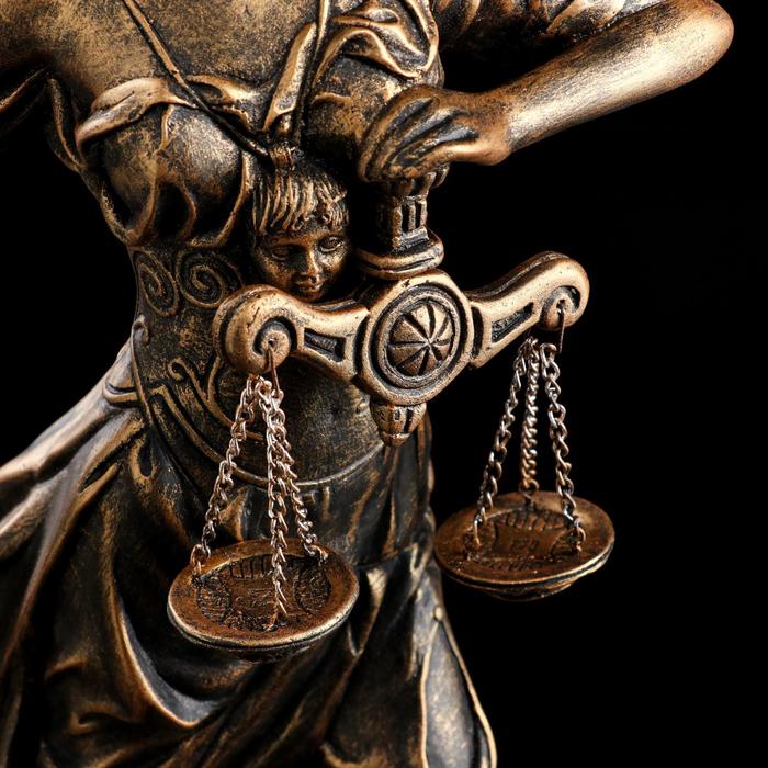 Статуэтка "Фемида №2" бронза 54 см