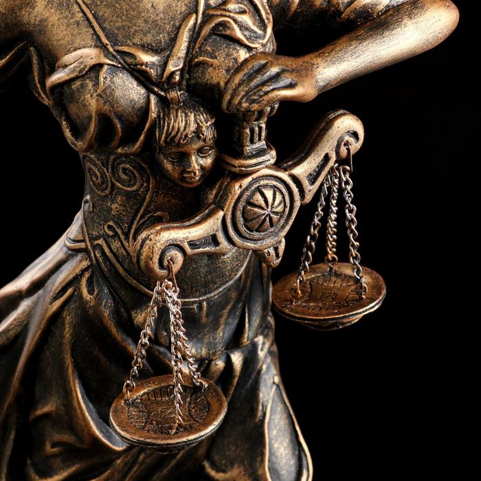 Статуэтка "Фемида №2" бронза 54 см