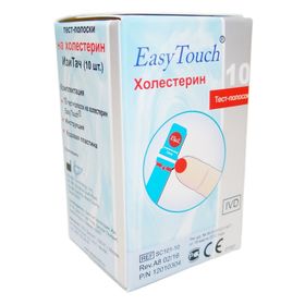 Тест-полоски на холестерин EasyTouch (10 шт)