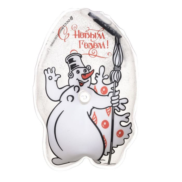 Грелка солевая "Снеговик"