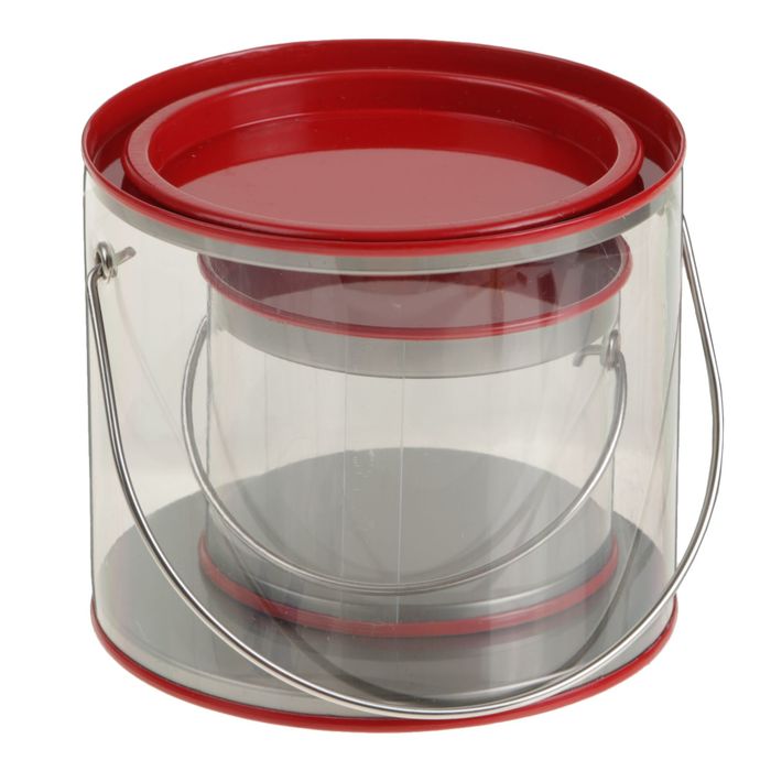 Набор тубусов 2в1, 10 х 10 х 8,5 - 7 х 7 х 5 см