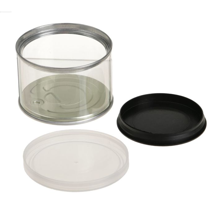 Тубус пластиковый 6,5 х 6,5 х 4,5 см