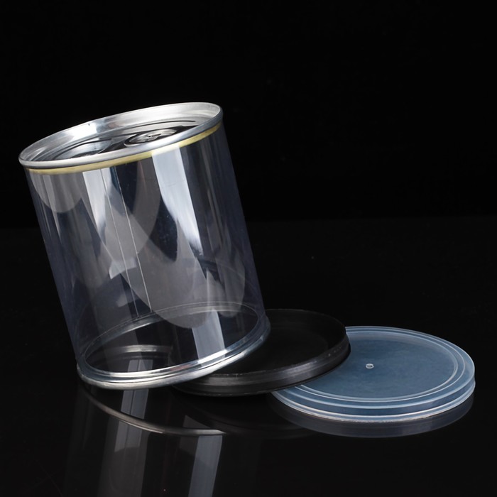 Тубус пластиковый 6,5 х 6,5 х 4,5 см