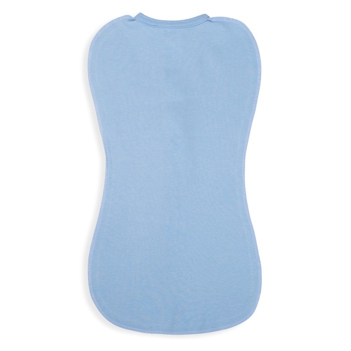 Трикотажная пелёнка "Кокон", цвет голубой 12455