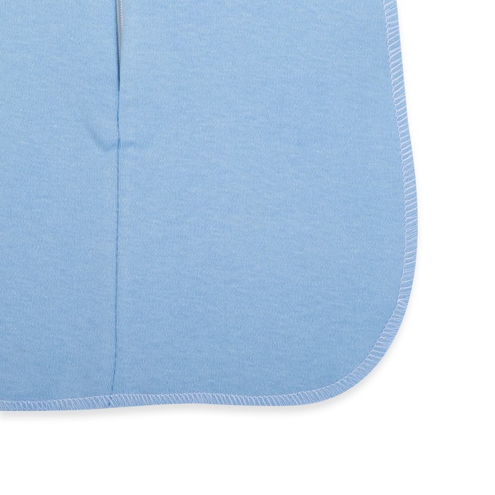 Трикотажная пелёнка "Кокон", цвет голубой 12455