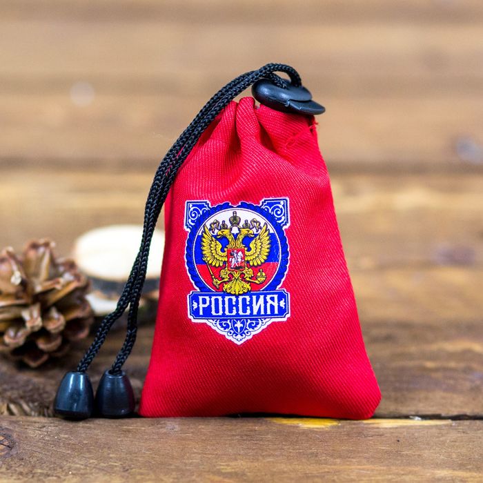 Набор стопок в мешке "Россия", 30 мл., 3 шт