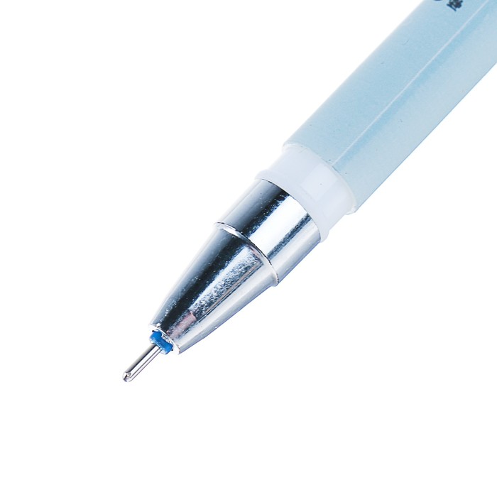 Ручка гелевая 0,5мм синяя ПИШИ-СТИРАЙ корпус прорезиненный МИКС Стиль