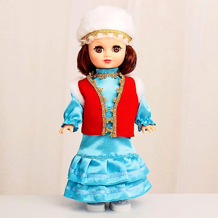 Кукла "Айгуль" со звуковым устройством, в башкирском национальном костюме, 35 см