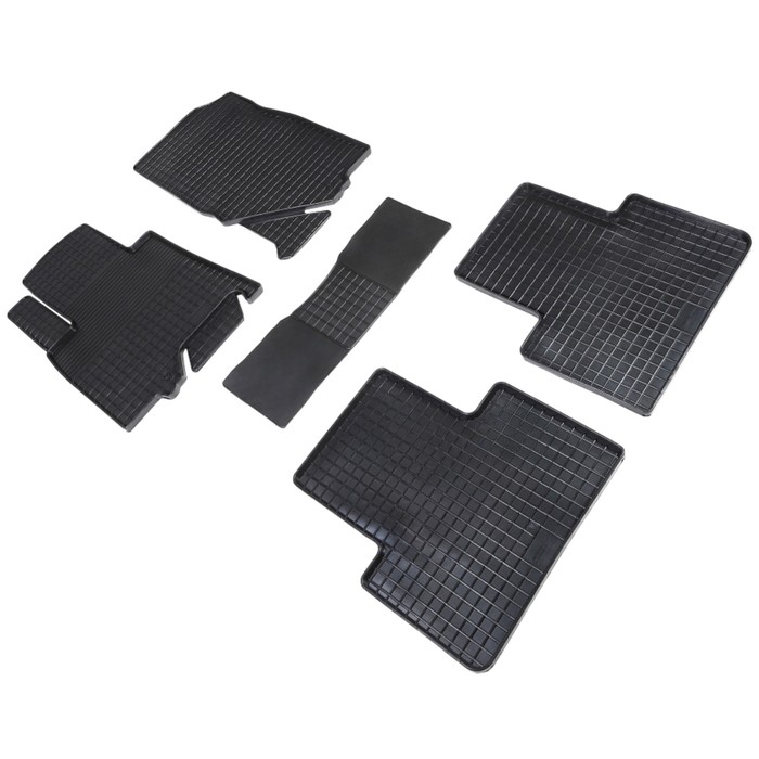 Коврики резиновые 'Сетка' для  Infiniti  QX 50 рест, 2015-