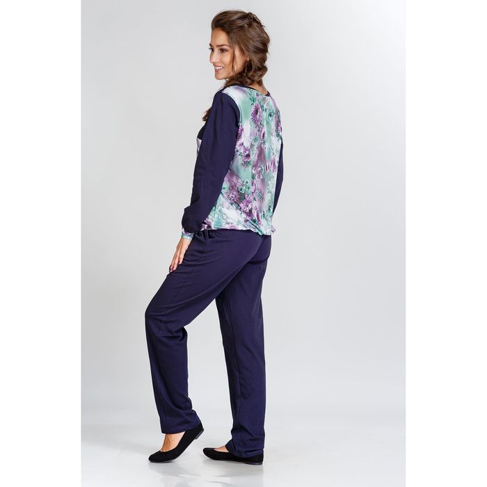 Комплект женский (джемпер, брюки) "Тоскана Лайт" цвет синий, р-р 44