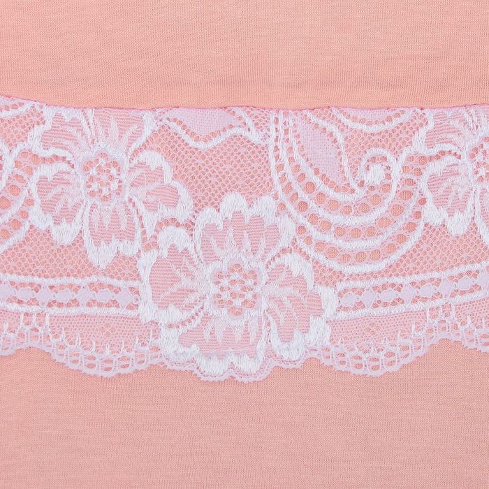 Сорочка домашняя женская "Ласса 2" вискоза цвет персиковый, р-р 52