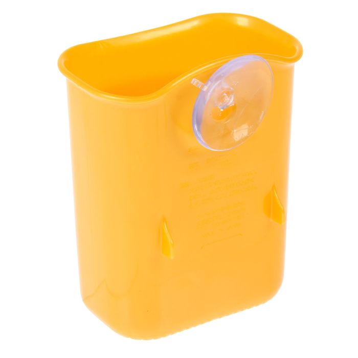 Подставка для столовых приборов на присоске, цвет оранжевый