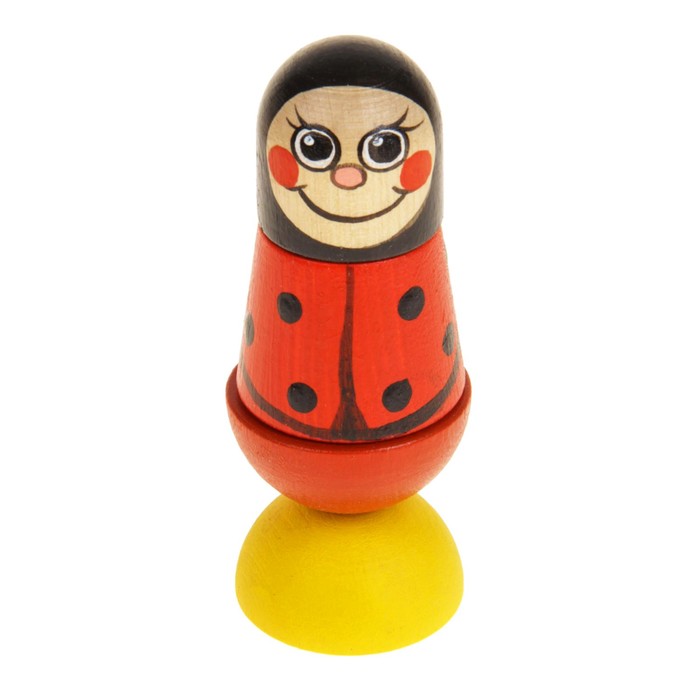 Пирамидка "Божья коровка"