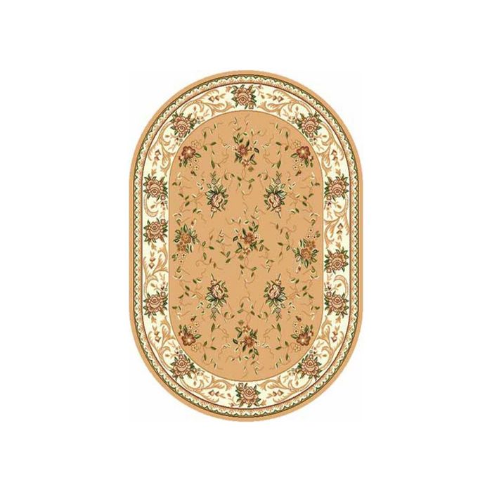 Ковёр БЦФ ПП LAGUNA_5455, 1,5*1,9, овал, BEIGE MР