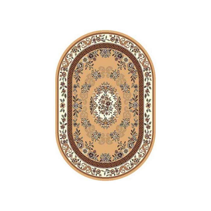 Ковёр БЦФ ПП LAGUNA_d030, 1*3, овал, BEIGE MР