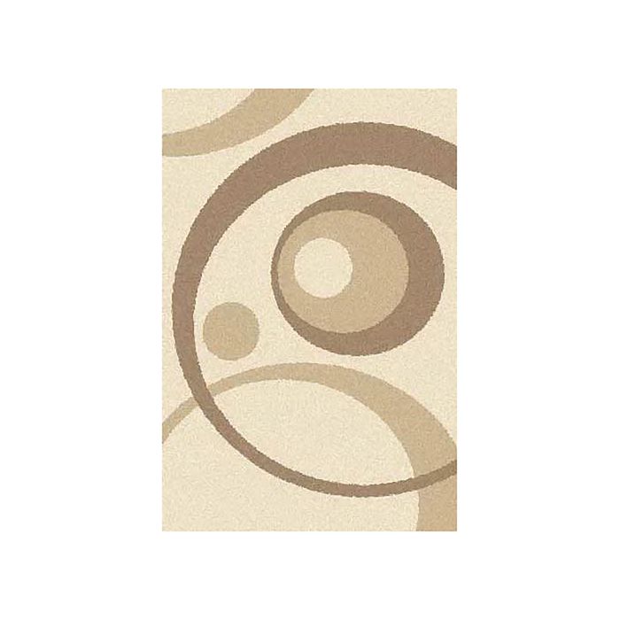 Ковёр Фризе ПП PLATINUM_t151, 0,8*1,5, прямоугольный, CREAM MР