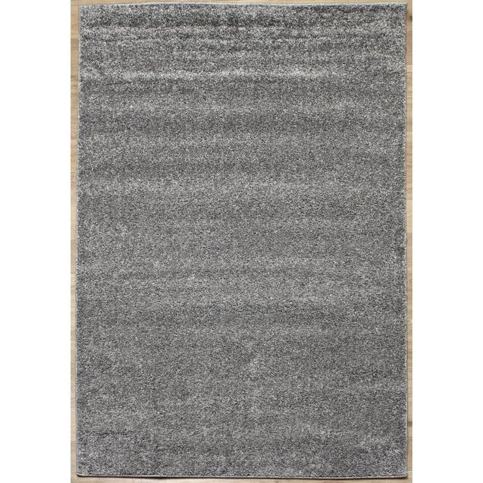 Ковёр Фризе ПП PLATINUM_t600, 2*5, прямоугольный, GRAY MР