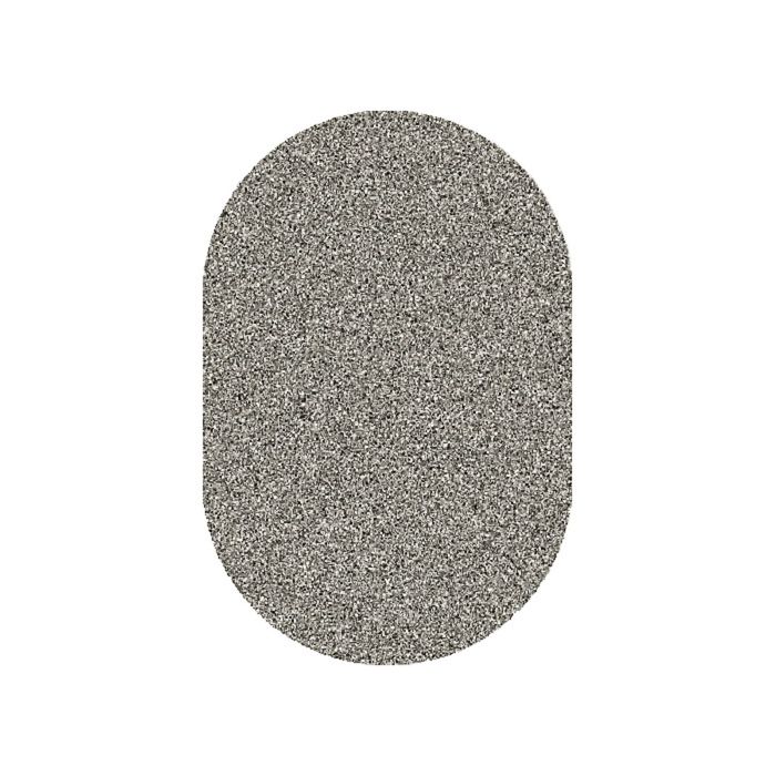 Ковёр Фризе ПП PLATINUM_t600, 3*5, овал, GRAY-MULTICOLOR MР