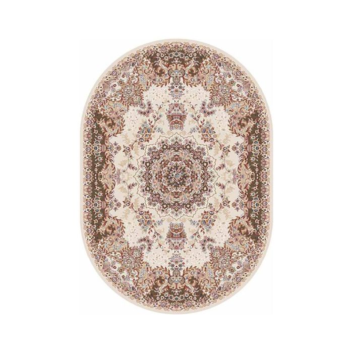 Ковёр Хит-Сет ПП SHAHREZA_d211, 1,6*3, овал, CREAM-BROWN MР