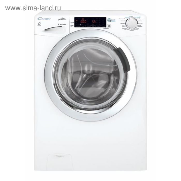 

Стиральная машина Candy GVSW4 364TWHC-07, класс В, 1300 об/мин, 6 кг, белая