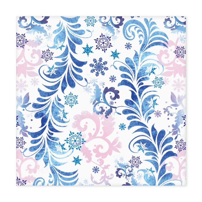Бумага для скрапбукинга «В стиле гжель», 15,5 × 15,5 см