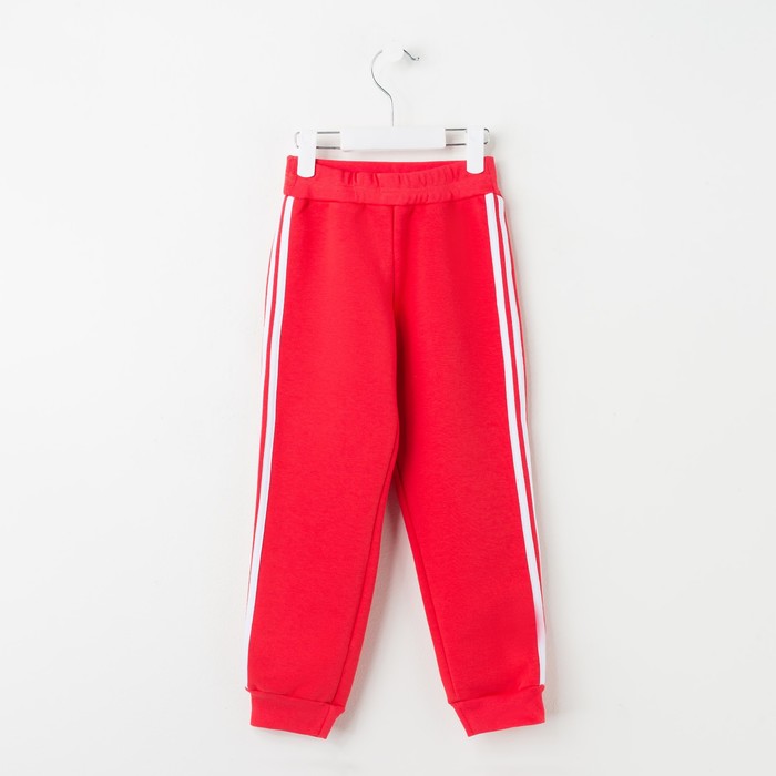 Брюки для девочки, рост 122 см, цвет коралловый Л770