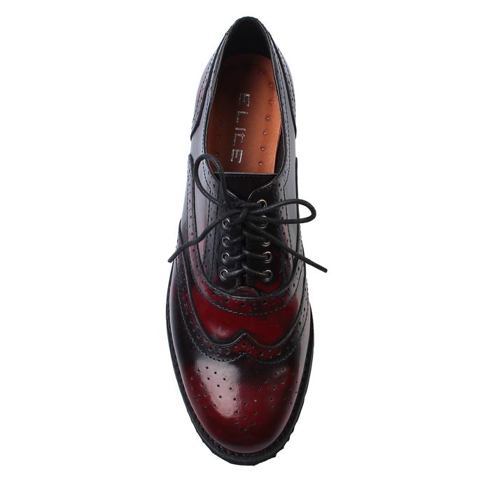 Полуботинки женские, цвет чёрный, размер 37