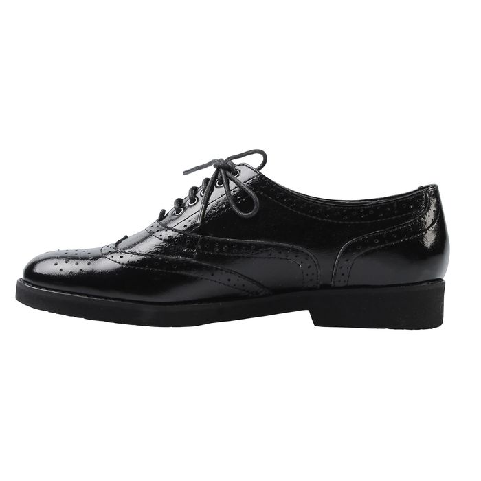 Полуботинки женские, цвет чёрный, размер 36