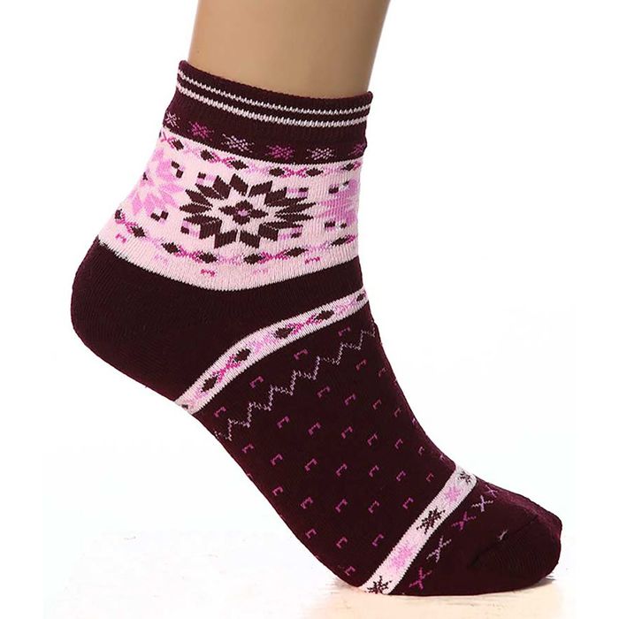 Носки женские плюшевые, цвет МИКС, размер 23-25