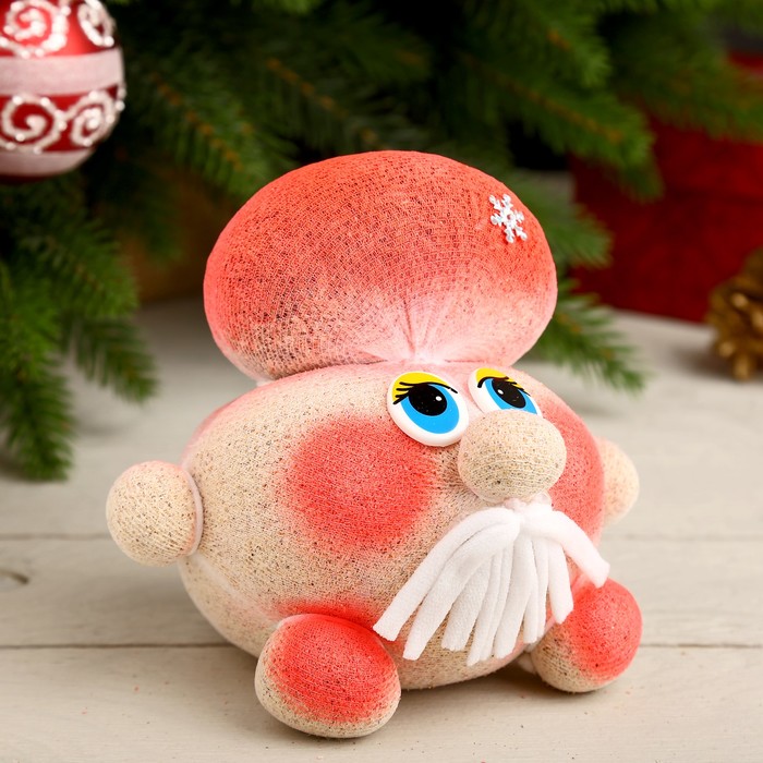 Растущая травка Экоживчик "Дед Мороз" подарочная упаковка