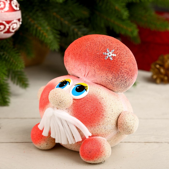 Растущая травка Экоживчик "Дед Мороз" подарочная упаковка