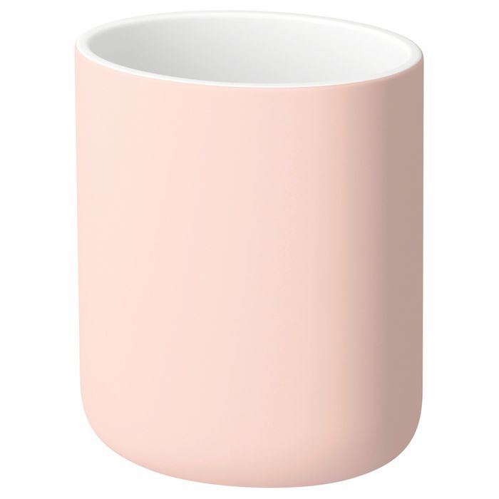 Держатель для зубных щеток, цвет бледно-розовый ЭКОЛЬН