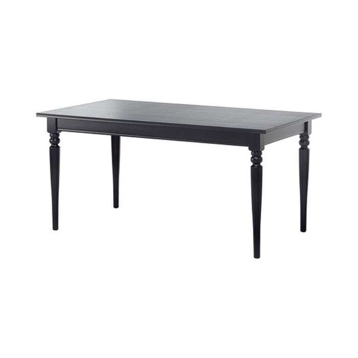 Раздвижной стол, цвет черный ИНГАТОРП