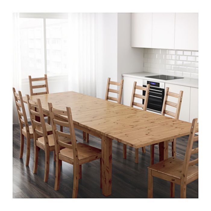 Раздвижной стол, морилка, антик СТУРНЭС