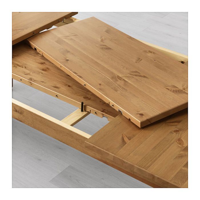 Раздвижной стол, морилка, антик СТУРНЭС